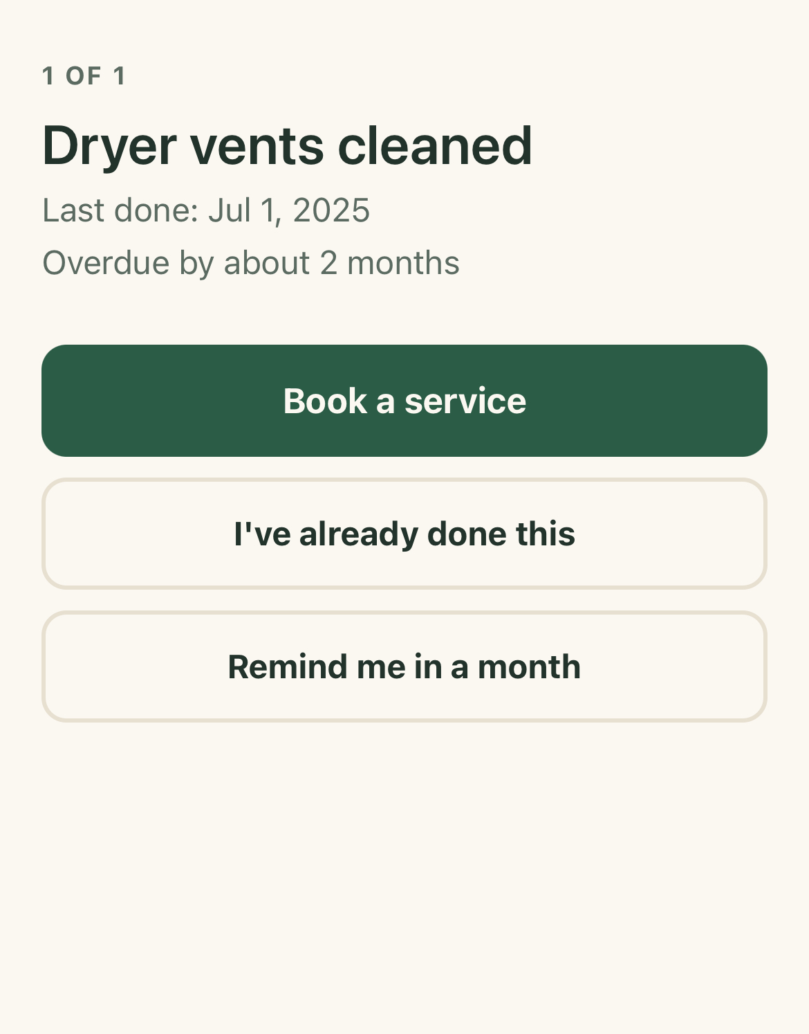 Book a vendor in one tap