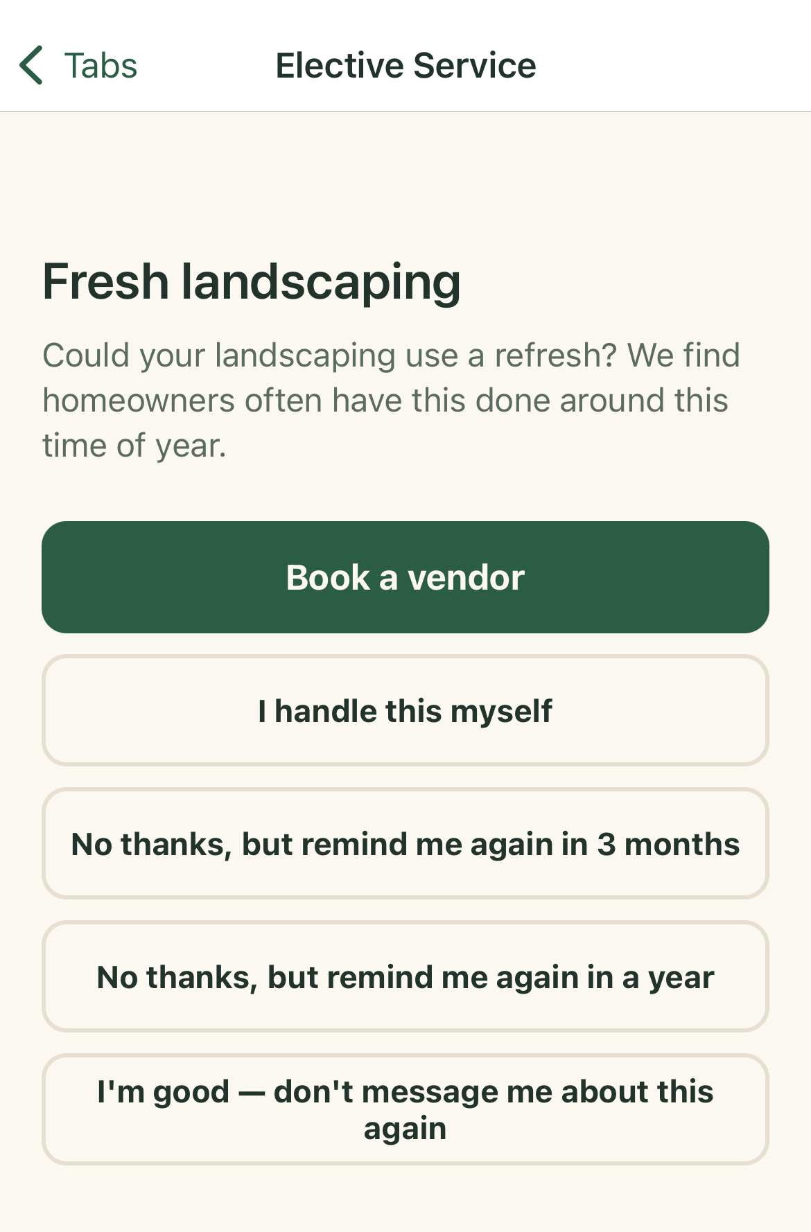 Helpful suggestions, not just repairs