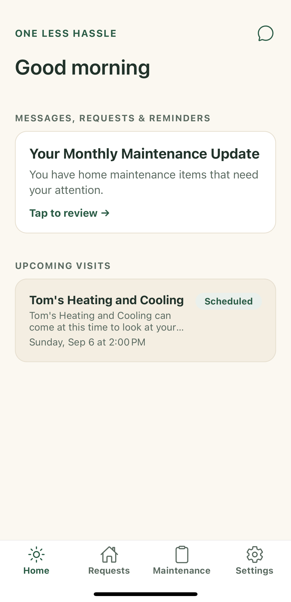 A monthly update, right on time